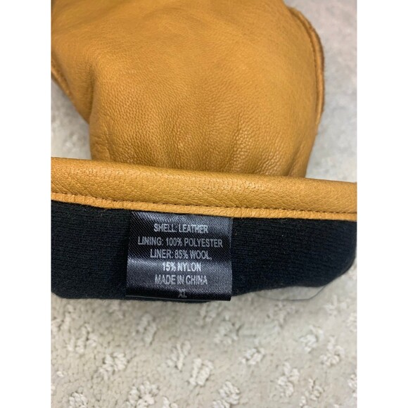 Gear Guide Leather Waterproof Mittens | Size XL Leather Mittens - Picture 5 of 6